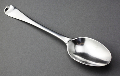 Early Cape Silver Hanoverian Tablespoon - Daniel Heinrich Schmidt